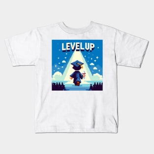 Level Up Graduation day Kids T-Shirt